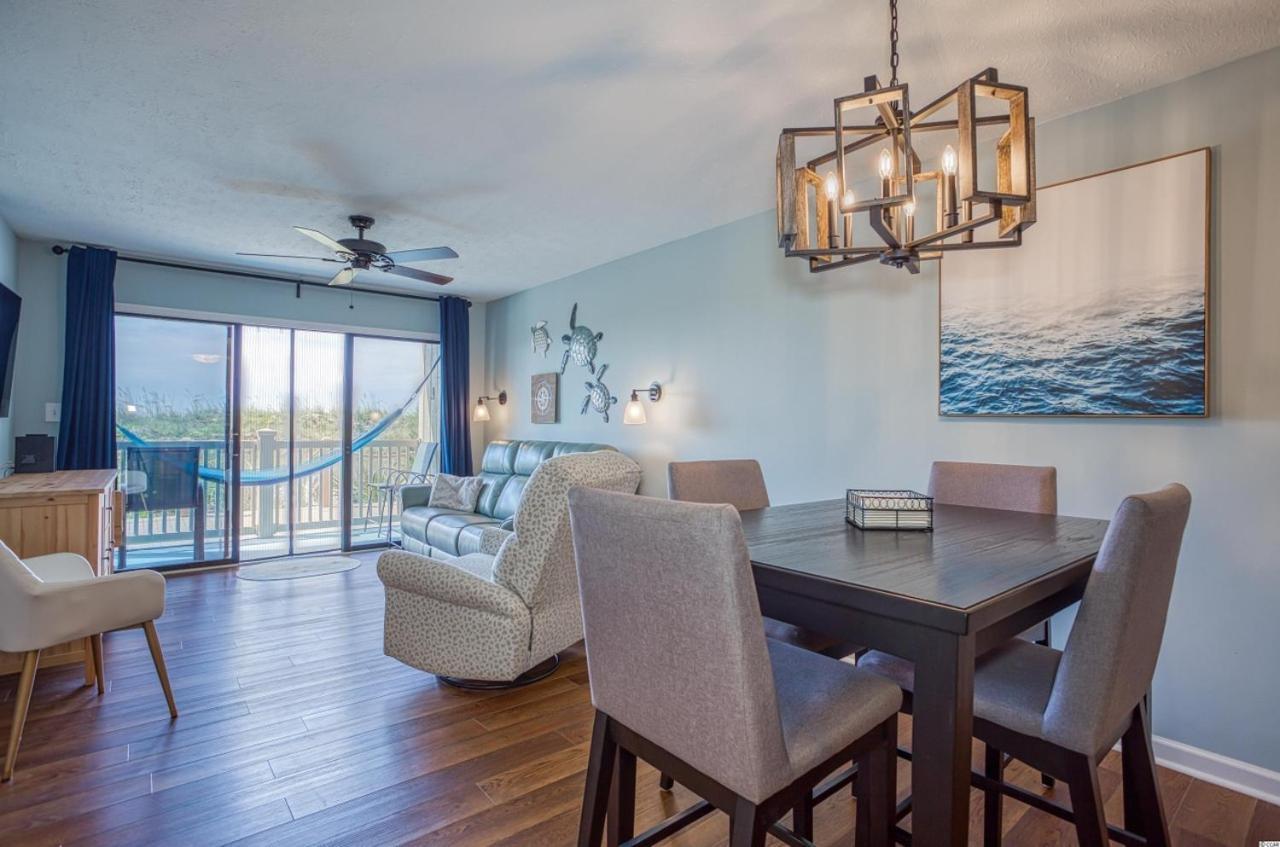 BEACHFRONT First Floor 2BR 2BA Condo in Cherry Grove! Myrtle Beach Esterno foto